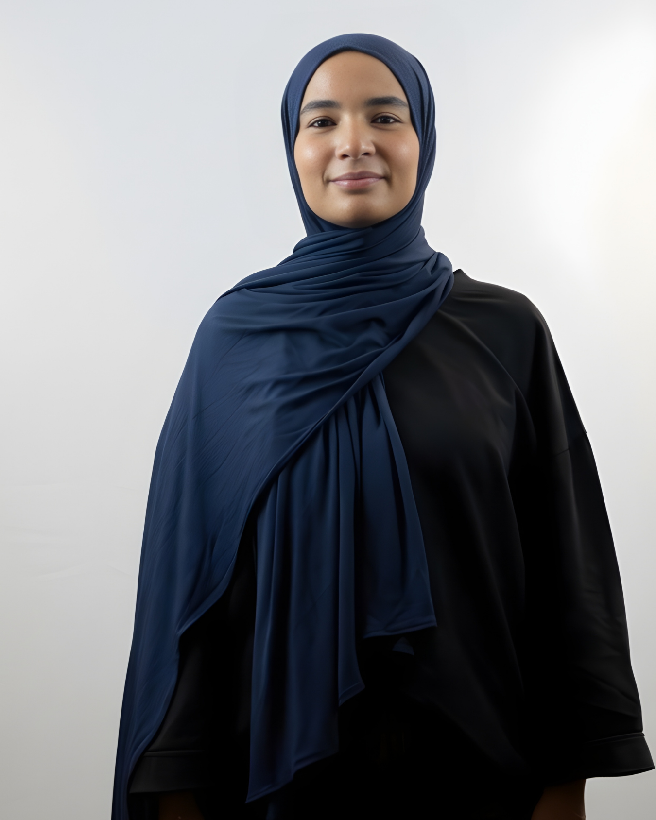 Hijab Modal Bleu Marine – MonHijab.fr