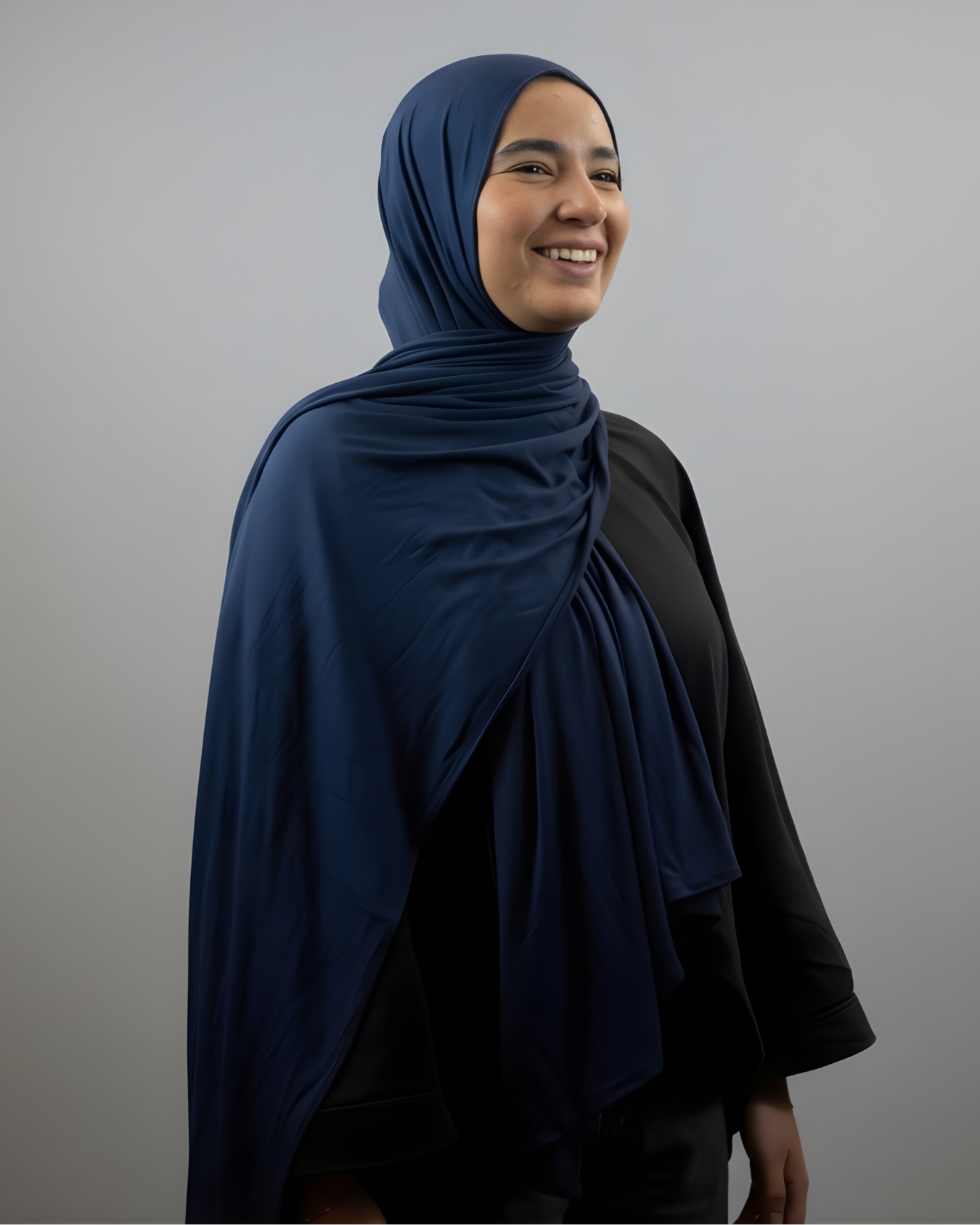Hijab Modal Bleu Marine – MonHijab.fr