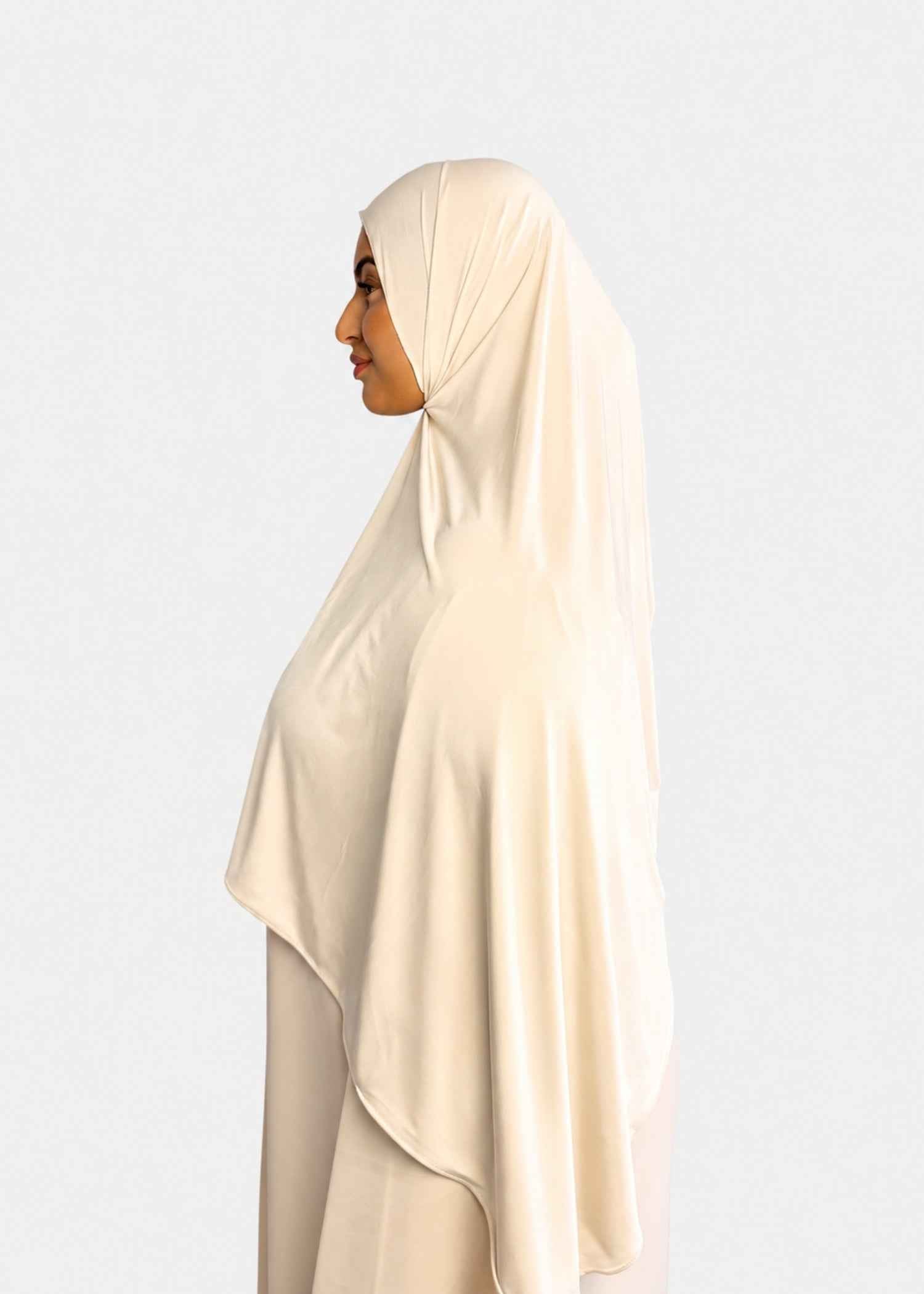 Hijab Jersey Liquid - Jet Black - N°L17