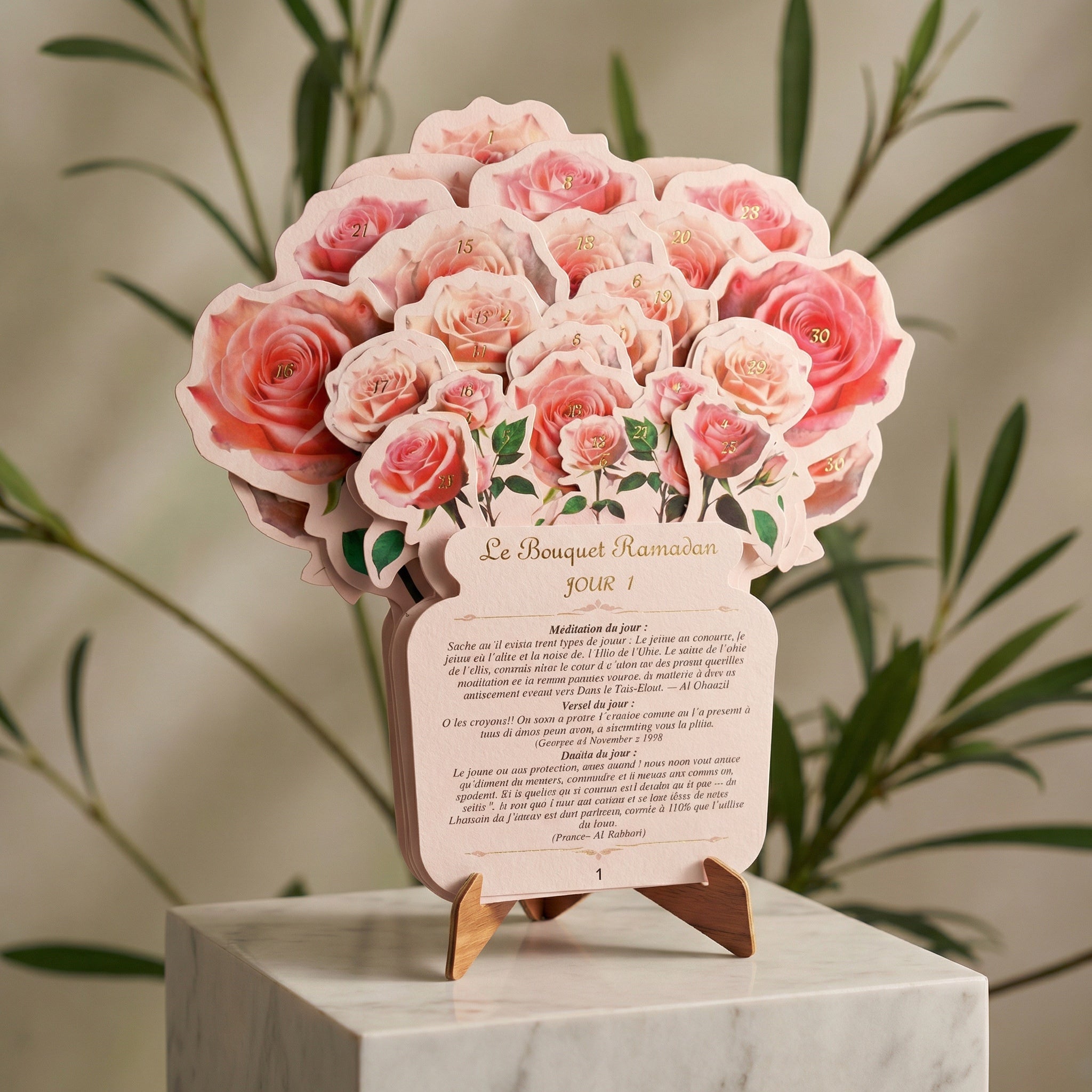 Calendrier spirituel Ramadan – Le Bouquet Ramadan