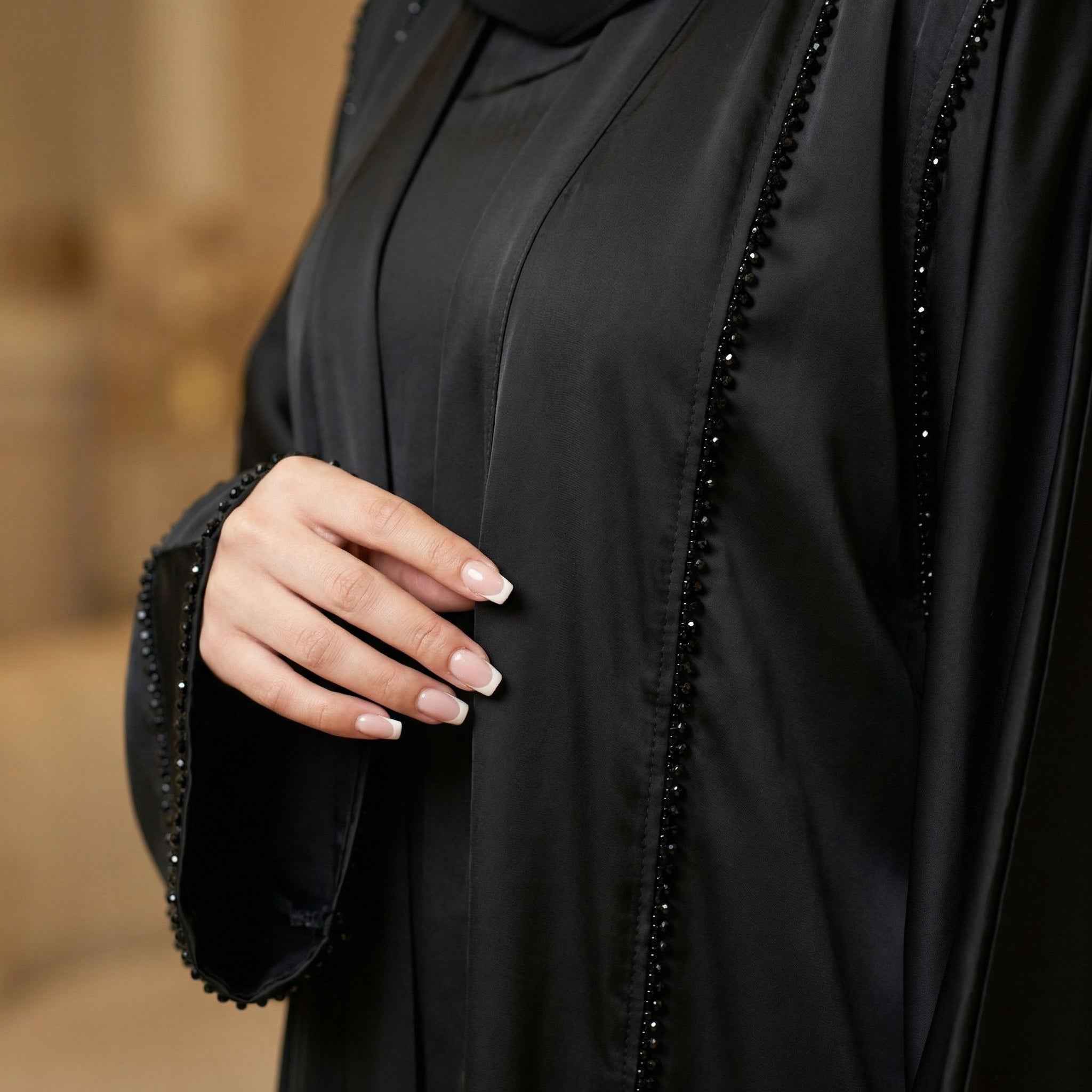 Tenue modest Noir élégante – MonHijab.fr