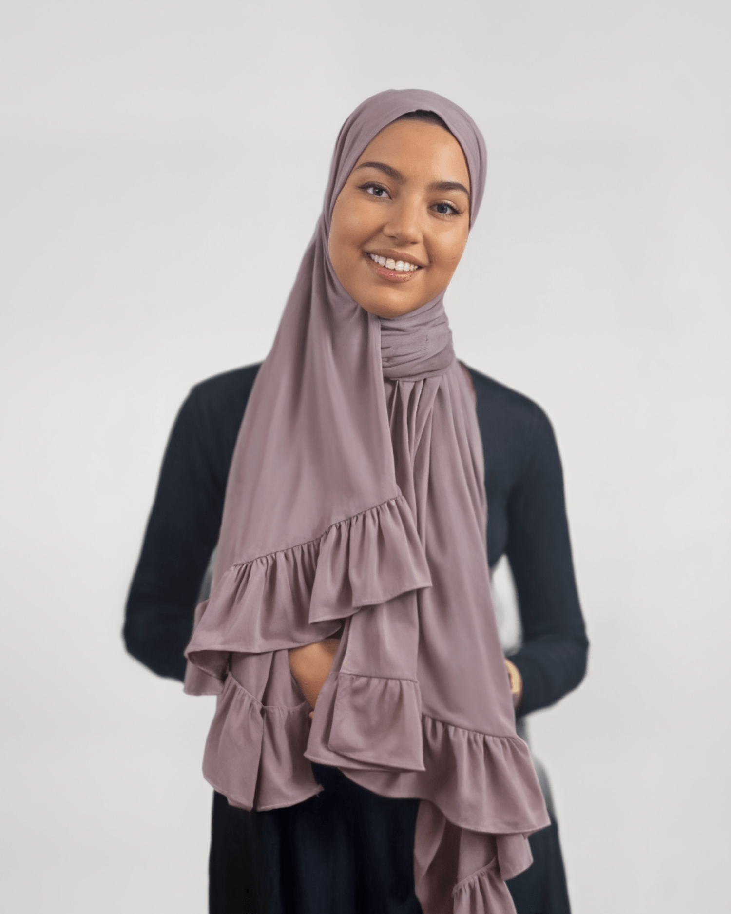 Hijab Jersey Froufrou - Parme N°21 - MonHijab.fr