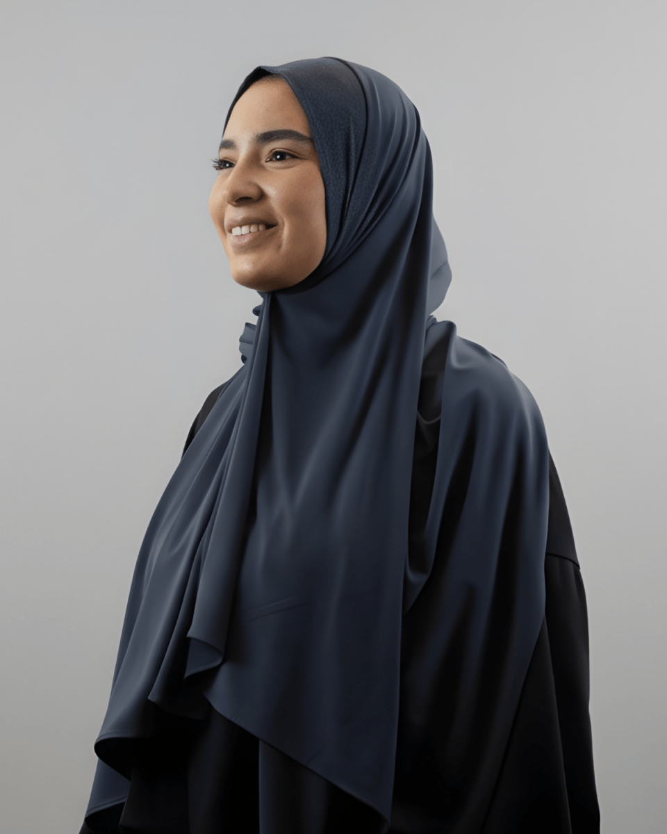 Hijab Jersey Premium - Gris N°J13 - MonHijab.fr