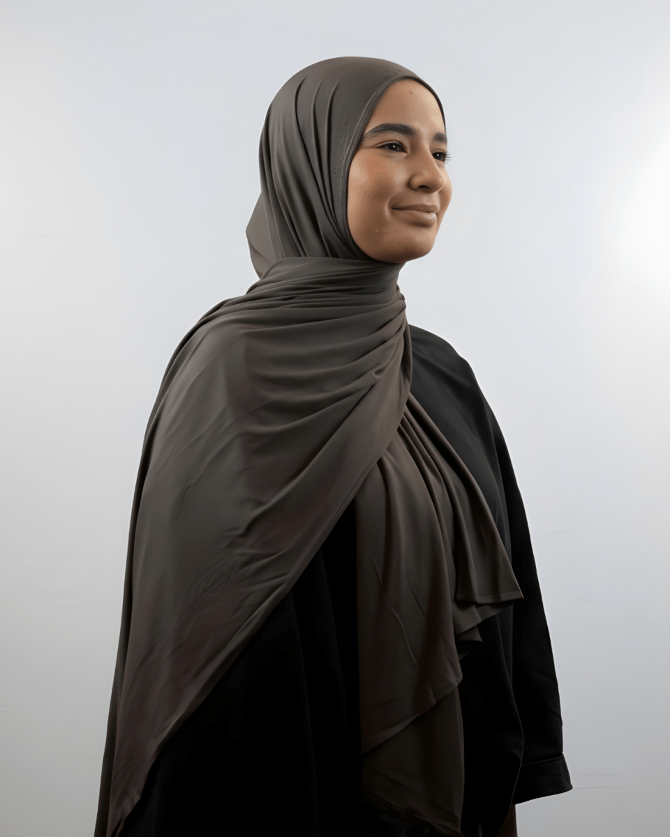 Hijab Modal - Marron - N°M3 - MonHijab.fr