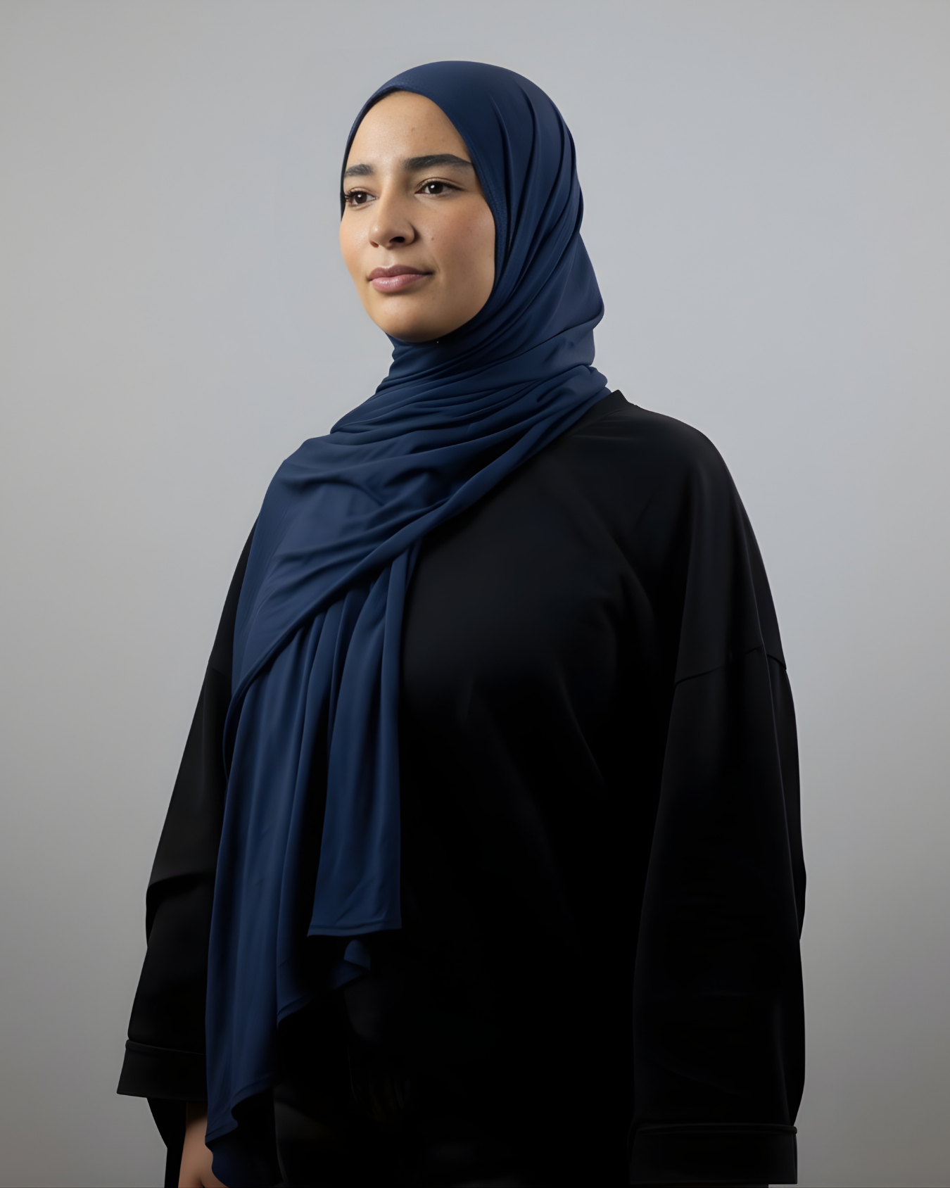 Hijab Modal Bleu Marine – MonHijab.fr