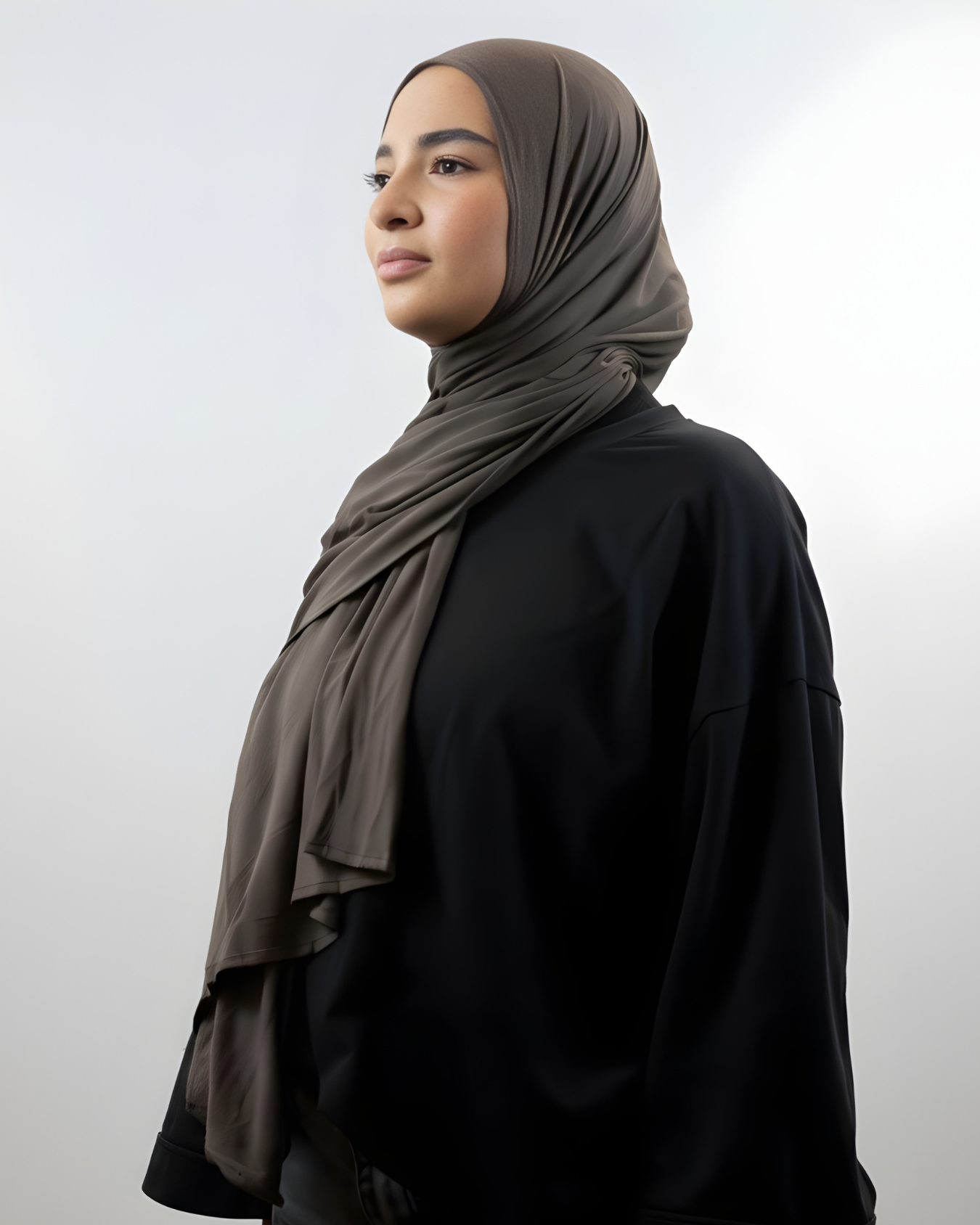 Hijab Modal Marron – MonHijab.fr
