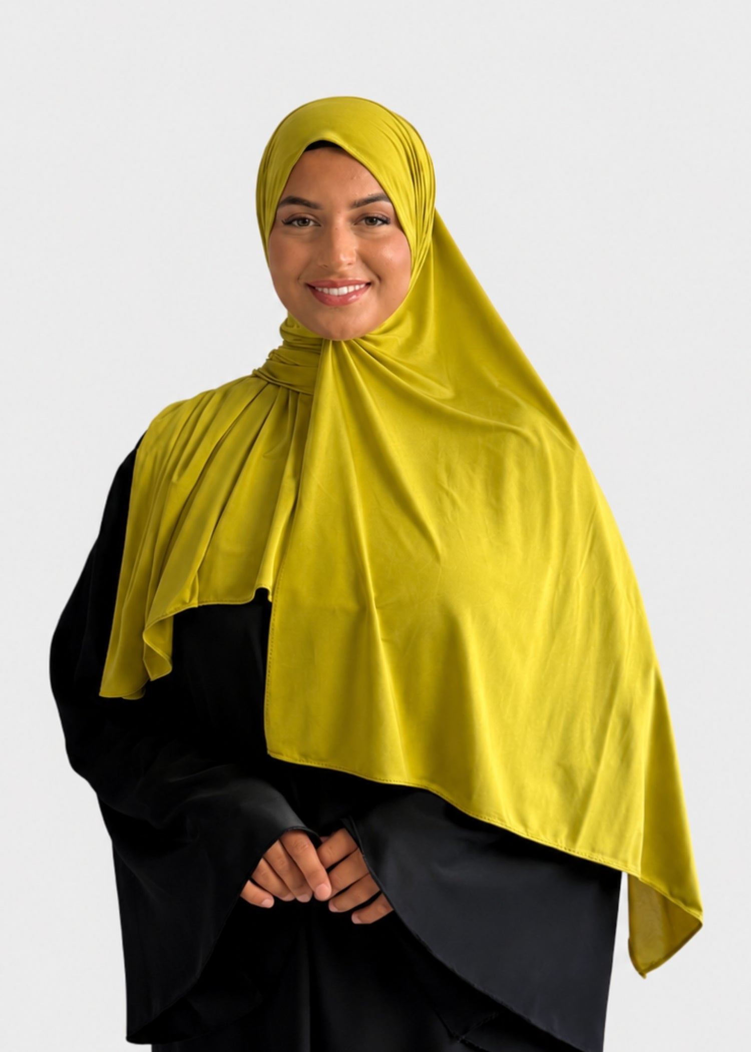 Hijab Jersey Liquid - Moutarde - N°L7