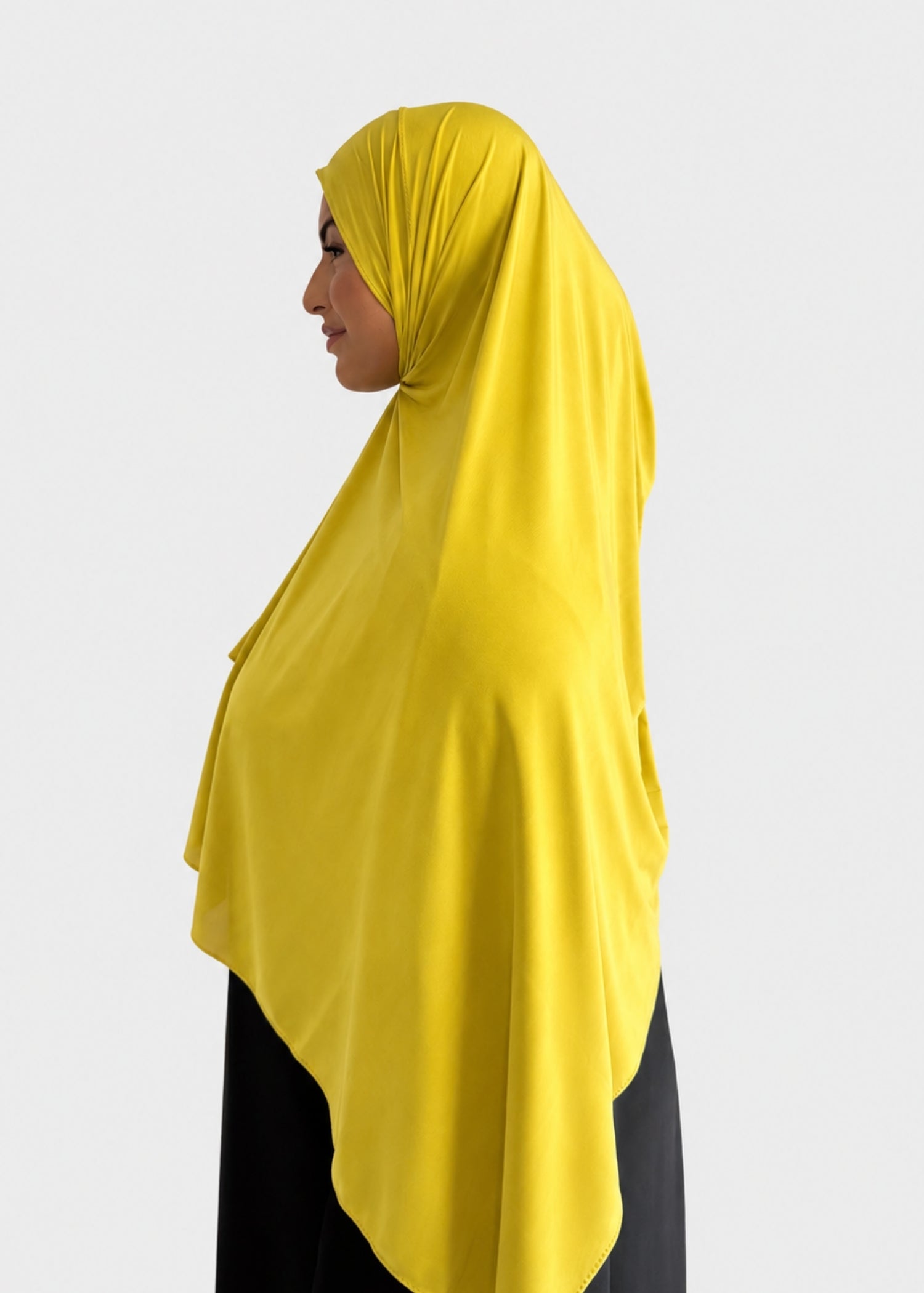 Hijab Jersey Liquid - Moutarde - N°L7