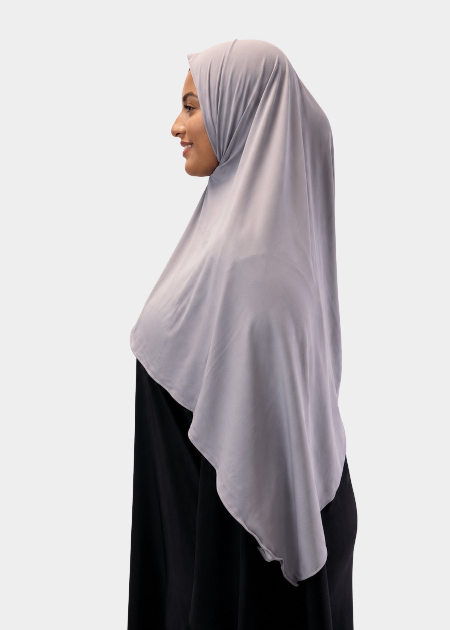 Hijab Jersey Premium - Gris N°J7