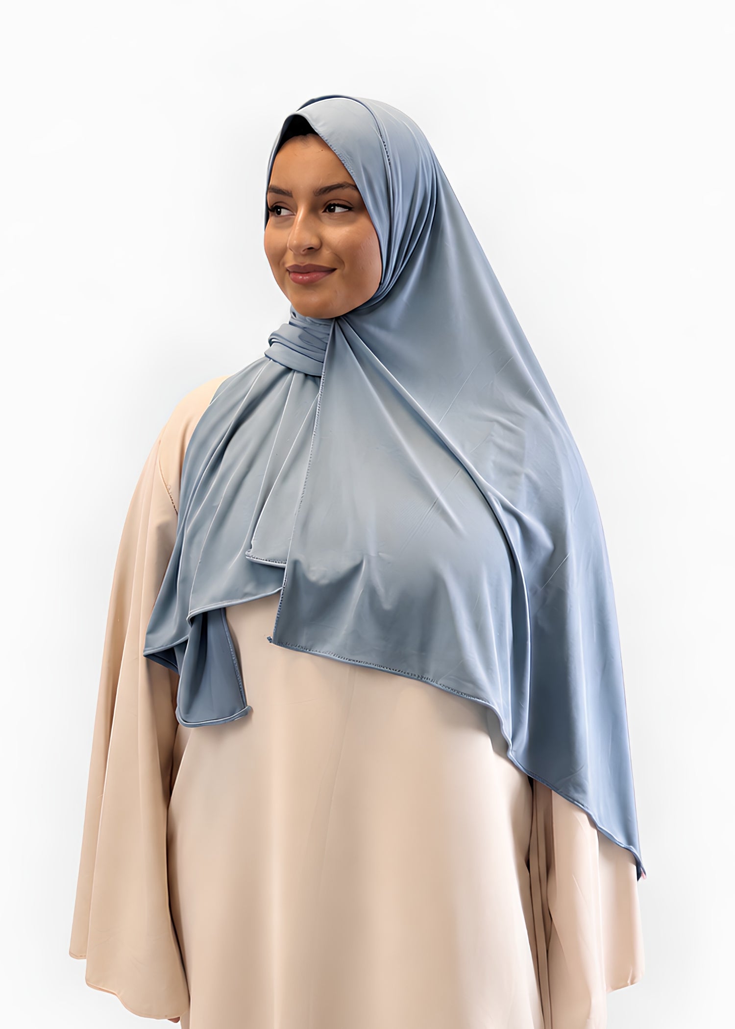 Hijab Jersey Premium - Bleu N°J3