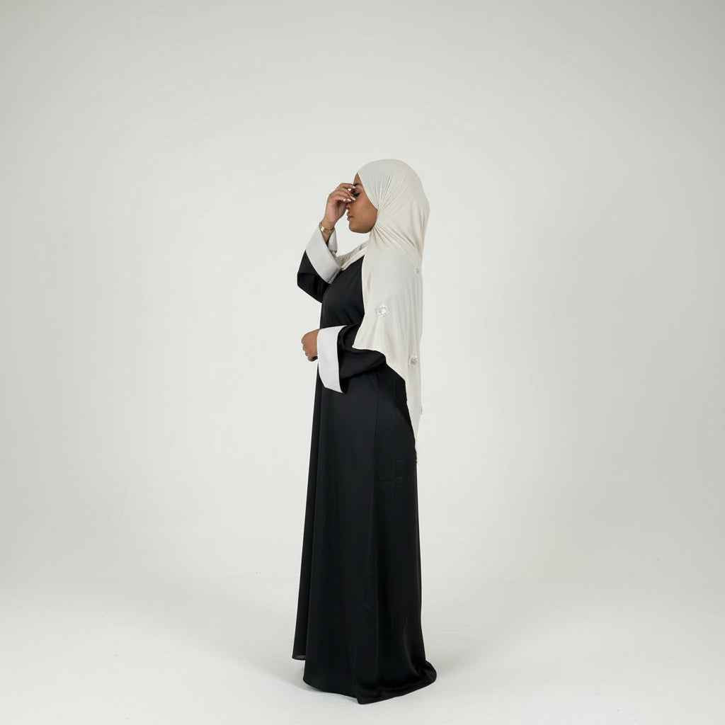 Tenue modest Noir élégante – MonHijab.fr