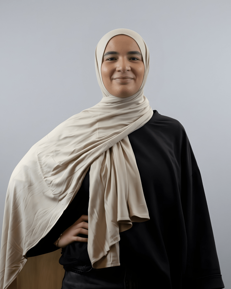 Hijab Coton - Latté Luxe - C7 - MonHijab.fr