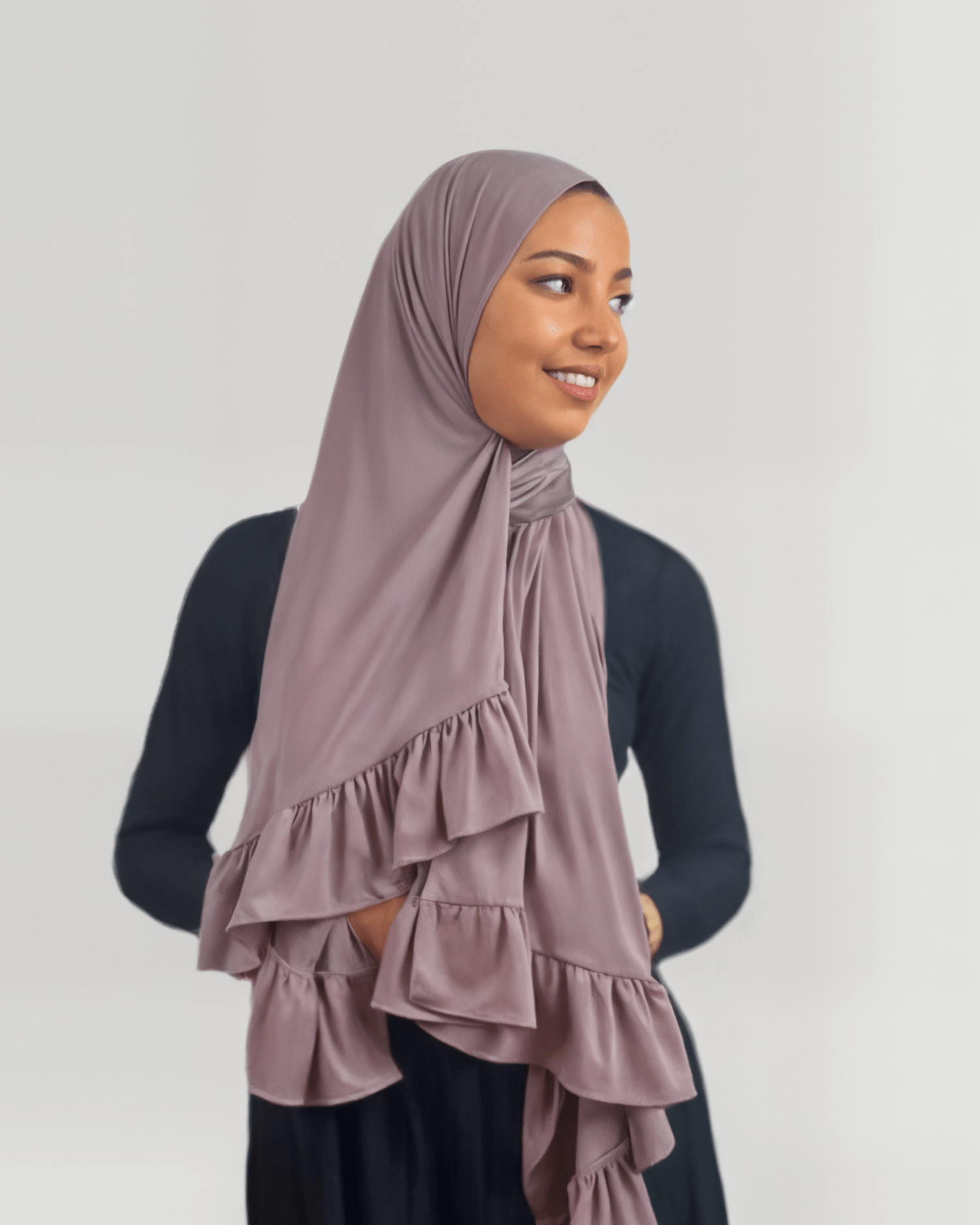 Hijab Jersey Froufrou - Parme N°21 - MonHijab.fr