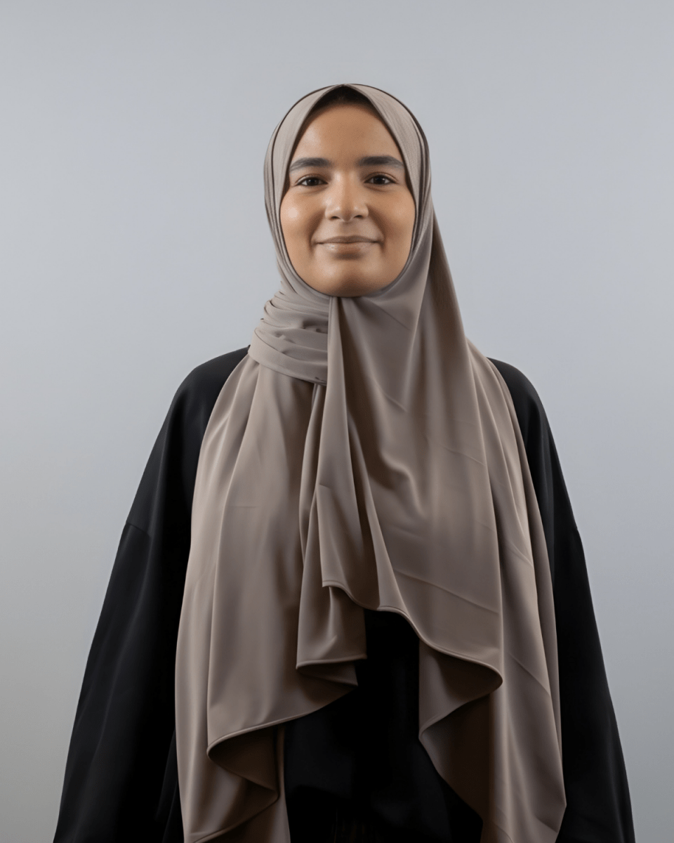 Hijab Jersey Premium - Taupe Clair N°J11 - MonHijab.fr
