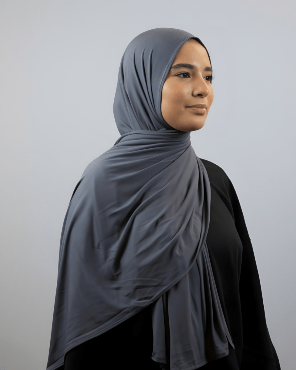Hijab Modal - Gris - N°M4 - MonHijab.fr