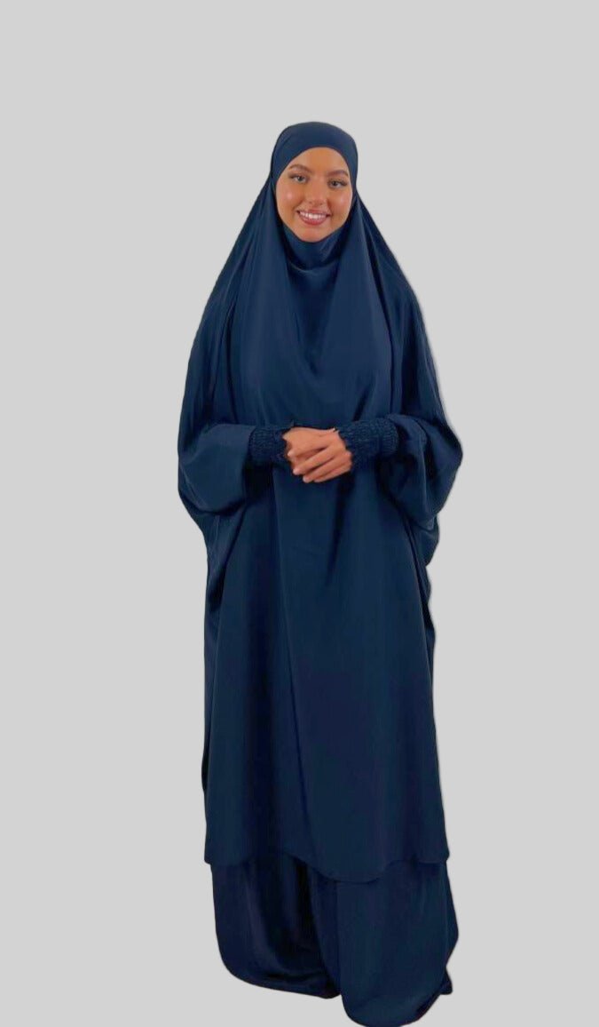Jilbab Dubai – Bleu Marine - MonHijab.fr
